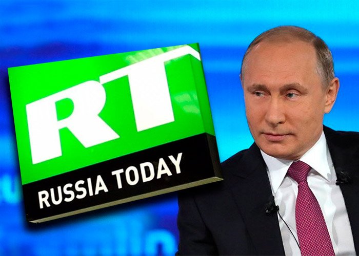 Wladimir Putin w Russia Today